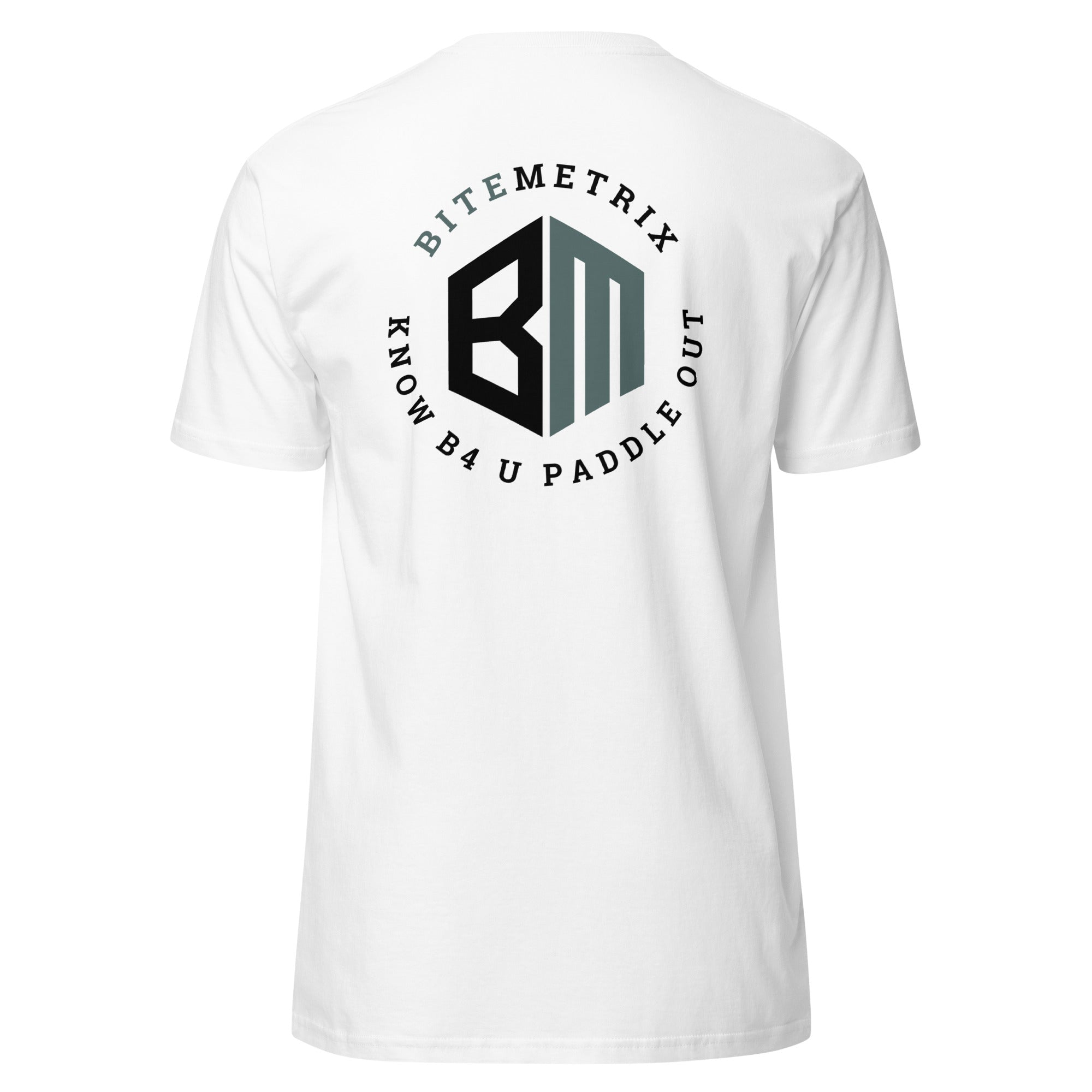 Know B4 U Paddle Out | Organic Tee | Wht